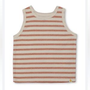 🍊5/$25 Rise Little Earthling Organic Terricloth Kids Tank Top size 18-24m